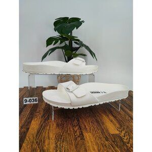 Birkenstock Women's Madrid White Eva Foam Sandals Size 9 US